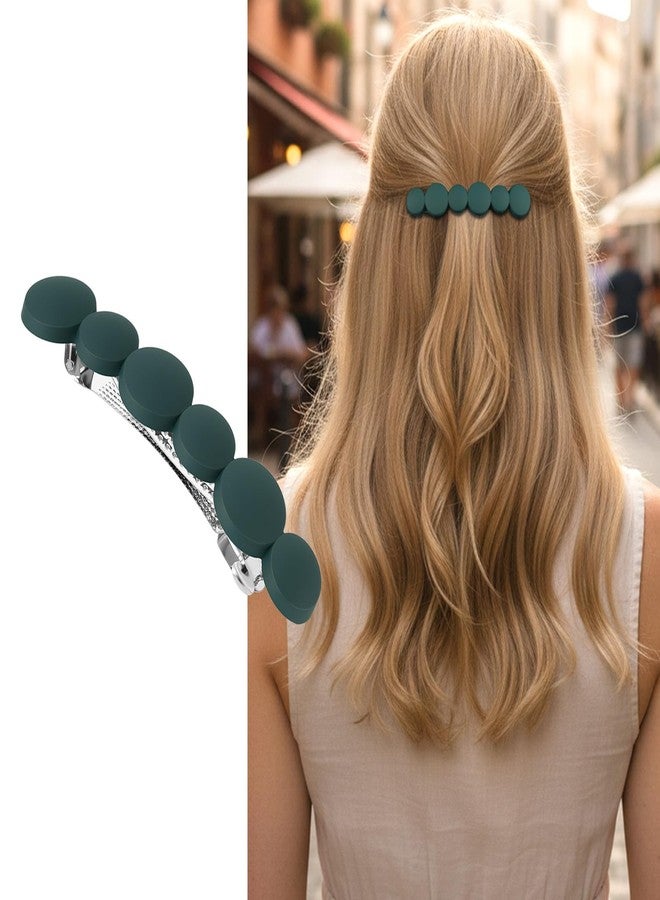 Molain 6 Pack French Barrettes for Women, No Slip Hair Clips Small Matte Finish Barrette Clips for Thin Short Fine Hair Secure Hold Gentle Design - Image 4